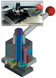 Quadra Index Tool Post - Series QITP25 - Exact Industrial Supply