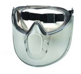 Capstone Shield - Clear Lens - Grey Frame - Goggle - Exact Industrial Supply