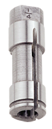 Tapping Head Collet - 1/4 Tap Size; 2E Collet Style - Exact Industrial Supply