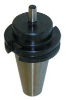 4JT x CAT40 Shank - V-Flange Drill Chuck Arbor - Exact Industrial Supply