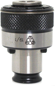 Torque Control Tap Adaptor - #29538; 1/4" NPT Tap Size; #2 Adaptor Size - Exact Industrial Supply