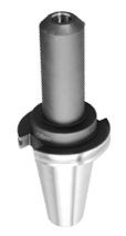3/8 Hole Dia. - 2-1/2 Gage Length - V-Flange End Mill Holder - Exact Industrial Supply