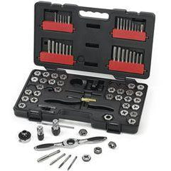 75PC MED RATCHETING TAP AND DIE DR - Exact Industrial Supply