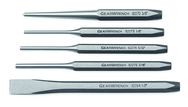 5PC PUNCH AND CHISEL SET - Exact Industrial Supply