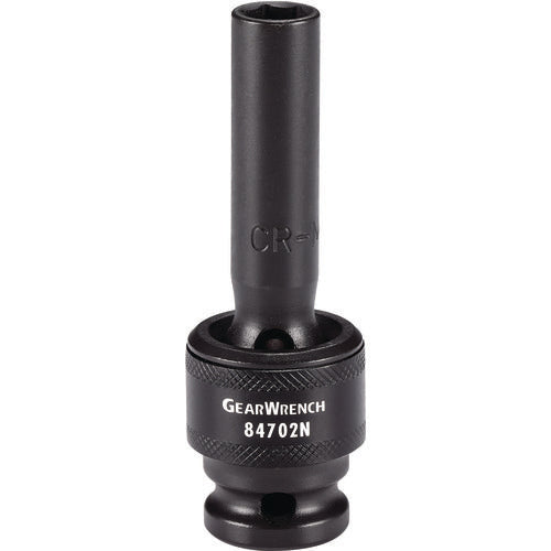 3/8″ Drive 6 Point Deep Universal Impact Socket 1/2″ - Exact Industrial Supply