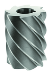 3 x 6 x 1-1/4 - HSS - Plain Milling Cutter - Heavy Duty - 8T - TiN Coated - Exact Industrial Supply