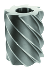 3 x 2 x 1-1/4 - HSS - Plain Milling Cutter - Heavy Duty - 8T - TiCN Coated - Exact Industrial Supply