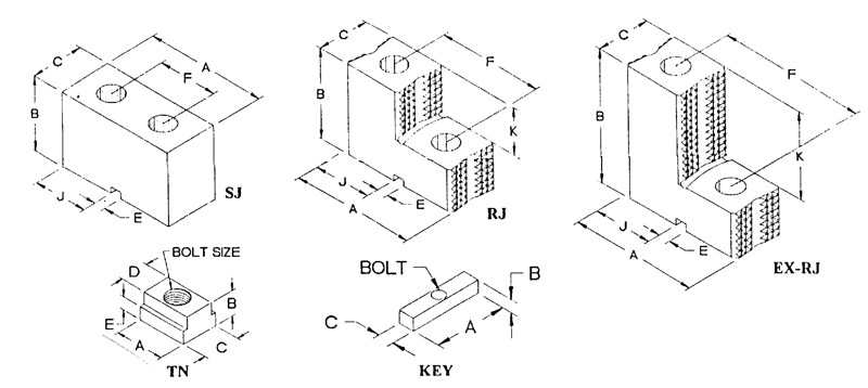 Bullard Jaw - #HR-BUL-TN - Exact Industrial Supply