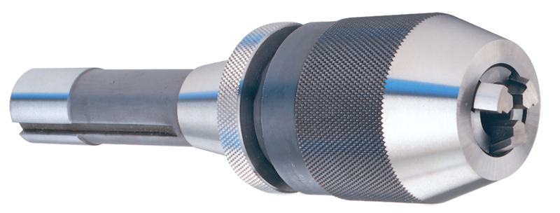 1/32 - 1/2'' Capacity - 3MT SH - Keyless Drill Chuck with Integral Shank - Exact Industrial Supply