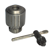 1/16 - 1/2" Capacity - 1/2-20 Mount - HD Plain Bearing Drill Chuck - Exact Industrial Supply