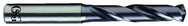 5.70mm Dia-3XD Coolant-Thru 2-Flute HY-PRO Carbide Drill-HP253 - Exact Industrial Supply