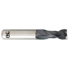 12mm x 12mm x 25mm x 76mm 2Fl Carbide Square OSG HY-PRO® CARB End Mill-TiALN - Exact Industrial Supply