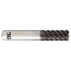 10mm x 10mm x 10mm x 10mm 6Fl  Square Carbide End Mill - TiALN - Exact Industrial Supply
