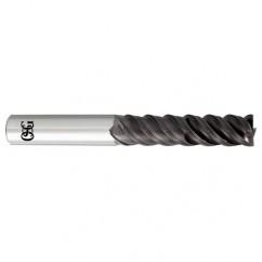 5/16 x 5/16 x 1-1/8 x 3 4Fl  Square Carbide End Mill - TiALN - Exact Industrial Supply