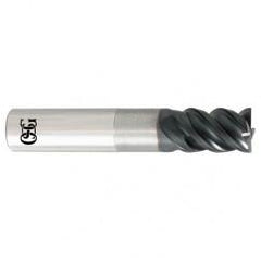 8mm x 8mm x 12mm x 75mm 4Fl  Square Carbide End Mill - TiALN - Exact Industrial Supply
