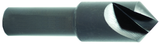 1-1/2" Size-3/4" Shank-82° Single Flute Countersink - Exact Industrial Supply