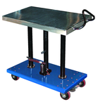 Hydraulic Lift Table - 32 x 48'' 6,000 lb Capacity; 36 to 54" Service Range - Exact Industrial Supply