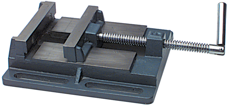 Drill Press Vise with Slotted Base - 3" Jaw Width - Exact Industrial Supply