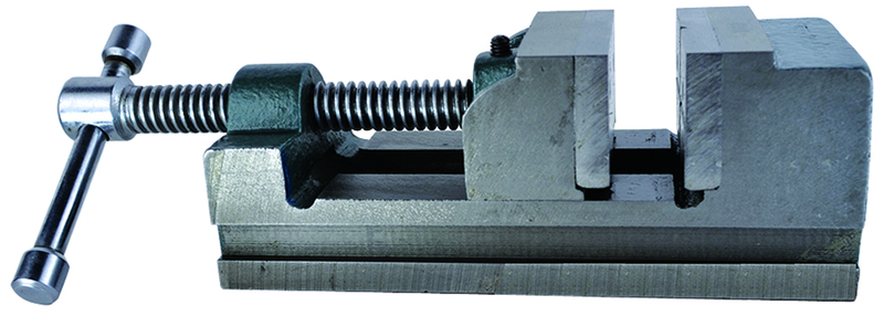 Machined Ground Drill Press Vise - 4-1/2" Jaw Width - Exact Industrial Supply