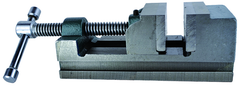 Machined Ground Drill Press Vise - #P350- 3-1/2" Jaw Width - Exact Industrial Supply