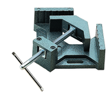 AC-324, 90 Degree Angle Clamp, 4" Throat, 2-3/4" Miter Capacity, 1-3/8" Jaw Height, 2-1/4" Jaw Length - Exact Industrial Supply
