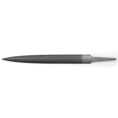 Half Round File, Swiss Pattern, 0 Cut, 8 in - Exact Industrial Supply