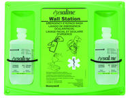 Double Eye Wash Station; 2- 16 oz Bottles; HAZ58 - Exact Industrial Supply