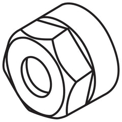 LN000M LOCKNUT FOR MINI COLLET - Exact Industrial Supply