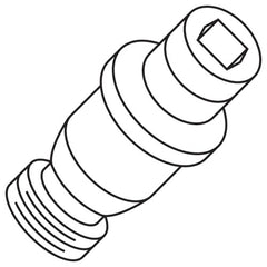 KLM58 LOCKING PIN M8X1 KLM58 - Exact Industrial Supply