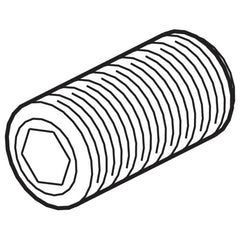 ‎SS03M027 SET SCREW M18X2X20-4 - Exact Industrial Supply