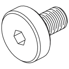 ‎KLS10 KLS-10 SHELL MILL LOCK SCREW - Exact Industrial Supply