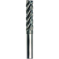 1/2 x 1/2 x 2 x 4 x .030 Rad 5 Flute End Mill APC5 - Exact Industrial Supply