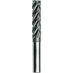 5/8 x 5/8 x 1-1/4 x 3-1/2 x .030 Rad 5 Flute End Mill APC5 - Exact Industrial Supply