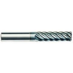 20mm x 20mm x 40mm x 104mm x 7 Flute  2mmR 2xD Pow-R-Path Mill AlCRNX Coated-Series IPT7-CR - Exact Industrial Supply