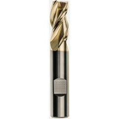 3/4 x 3/4 x 3-1/4 x 6 Square 3 Flute Carbide M223 Streaker End Mill-ZrN - Exact Industrial Supply