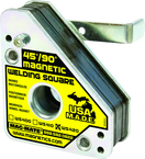 Magnetic Welding Square - Extra Heavy Duty - 3-3/4 x 1-1/2 x 4-3/8'' (L x W x H) - 150 lbs Holding Capacity - Exact Industrial Supply