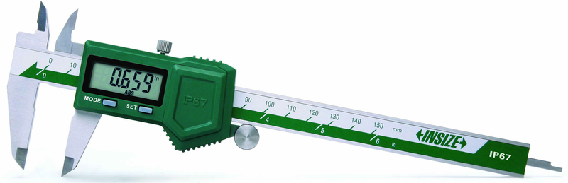 #1118-150B 6"/150mm Coolant Proof Caliper IP67 - Exact Industrial Supply