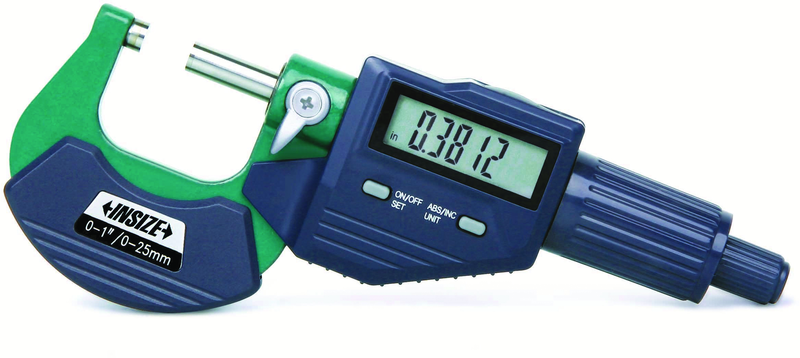 #3109-25E 0-1"/0-25mm Electronic Micrometer - Exact Industrial Supply