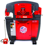 IW100DX-3P230; 100 Ton Deluxe Ironworker 3PH 230V - Exact Industrial Supply