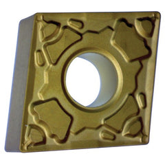 DNMG 331 QF ME1225, 0.187″ Thick, 3/8″ Inscribed Circle, Coated, 55° Diamond, Turning Indexable Insert - Exact Industrial Supply