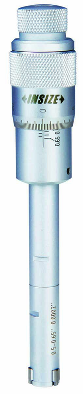 #3227-E16 3 Points Internal Micromter 1.2 - 1.6" Graduation .0002" - Exact Industrial Supply