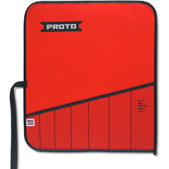 Proto Red Canvas 7-Pocket Tool Roll - Exact Industrial Supply