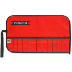 Proto Red Canvas 12-Pocket Tool Roll - Exact Industrial Supply