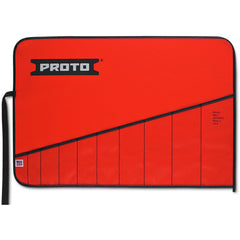 Proto Red Canvas 10-Pocket Tool Roll - Exact Industrial Supply