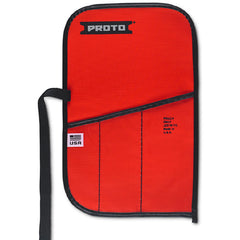 Proto Red Canvas 3-Pocket Tool Roll - Exact Industrial Supply