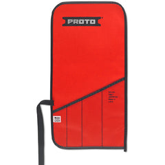 Proto Red Canvas 4-Pocket Tool Roll - Exact Industrial Supply