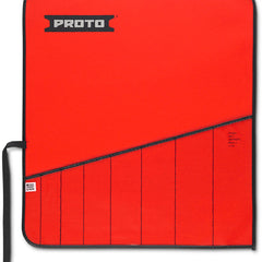 Proto Red Canvas 8-Pocket Tool Roll - Exact Industrial Supply