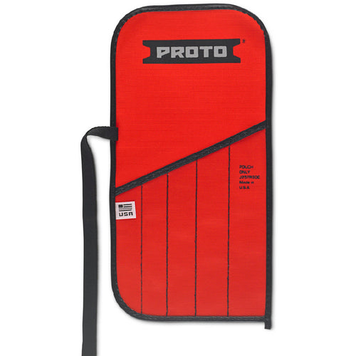 Proto Red Canvas 5-Pocket Tool Roll - Exact Industrial Supply