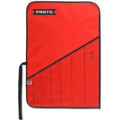 Proto Red Canvas 7-Pocket Tool Roll - Exact Industrial Supply