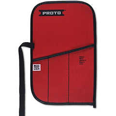 Proto Red Canvas 3-Pocket Tool Roll - Exact Industrial Supply